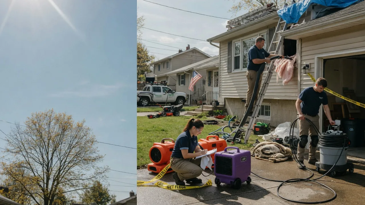 Emergency Water Removal in Mendon, MI near me